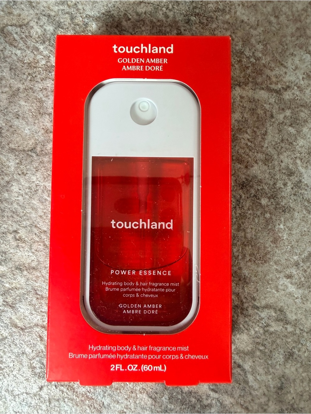 Touchland Power Essence Golden Amber Hydrating Body & Hair Mist